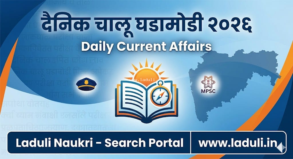 Daily Current Affairs-Laduli Naukri Search Portal