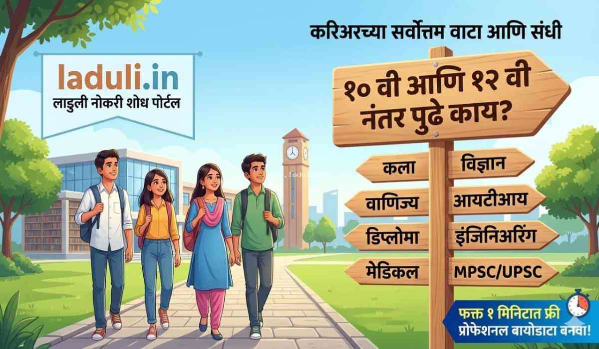 १० वी आणि १२ वी नंतर पुढे काय? करिअरच्या सर्व वाटांची संपूर्ण माहिती | Career Options After 10th & 12th